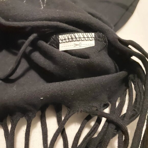 Forever 21 Biker Fringed Crop Tshirt Womens Size Small Motorcycle Shirt - Picture 9 of 15